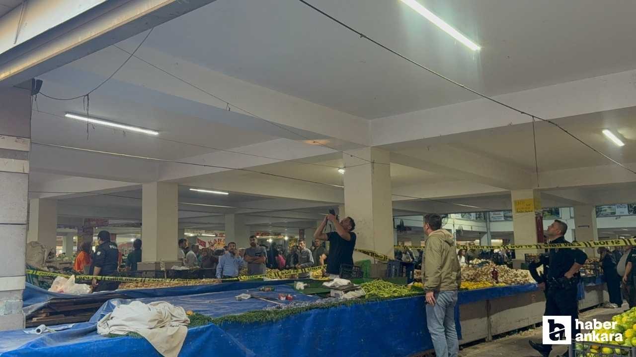Polatlı'da pazarcılar arasında kavga: 1 kişi pompalı tüfekle ağır yaralandı