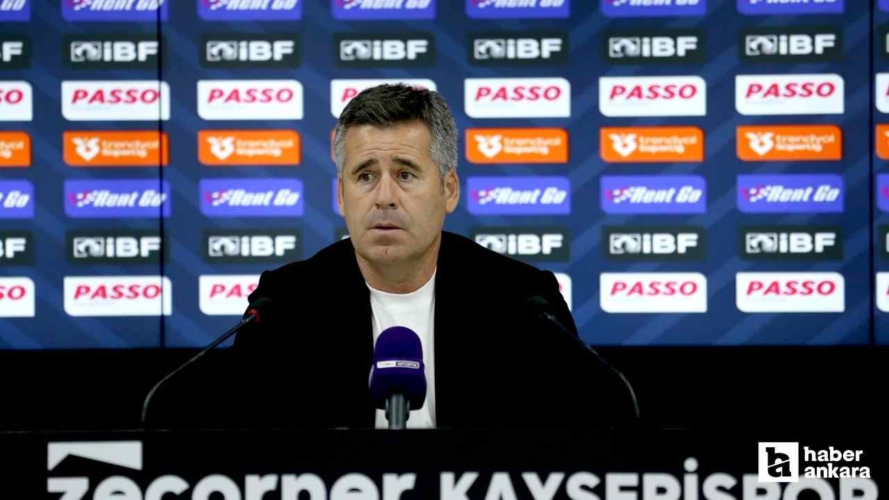 Hüseyin Eroğlu: İkinci kırmızı kart biraz ağır bir karar oldu