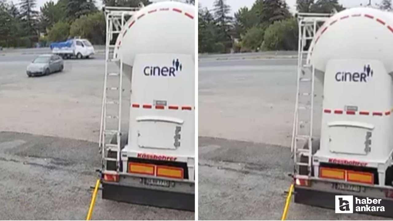 Kahramankazan'da otomobil tankere çarptı: 3 ölü, 2 yaralı