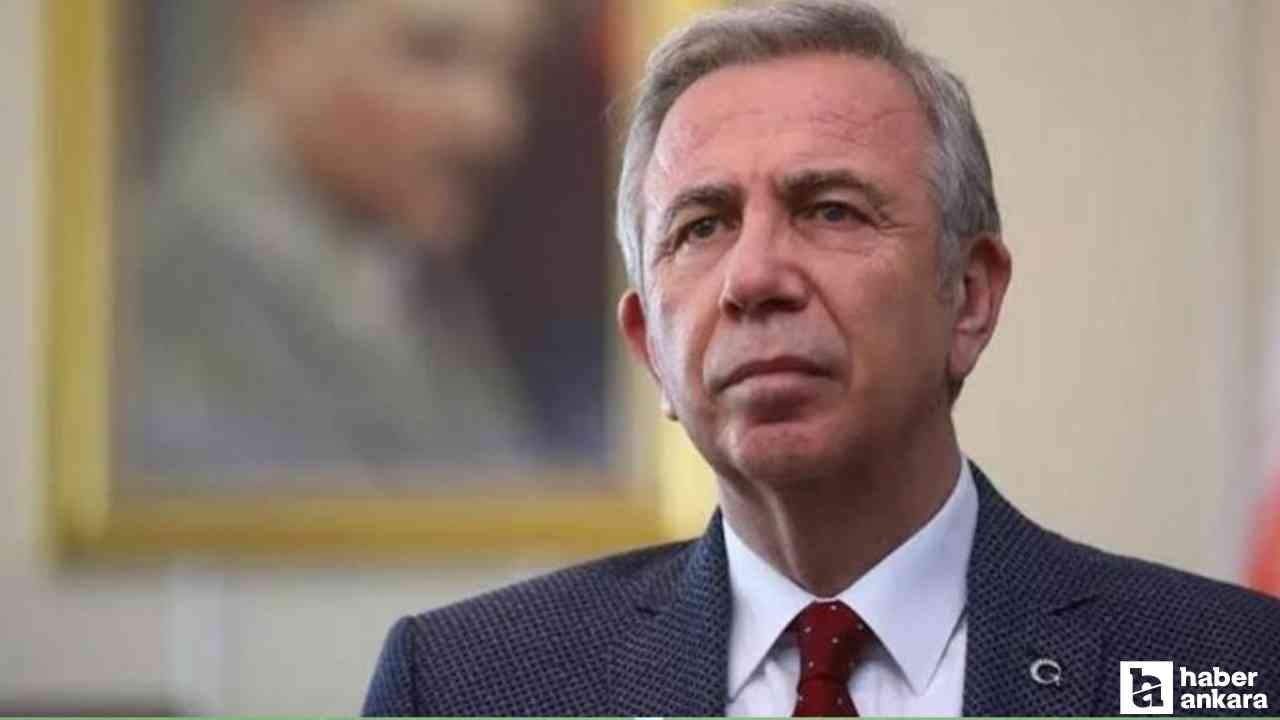 Mansur Yavaş Filistin'i tanıyan ülkelerin büyükelçilerine mektup gönderdi