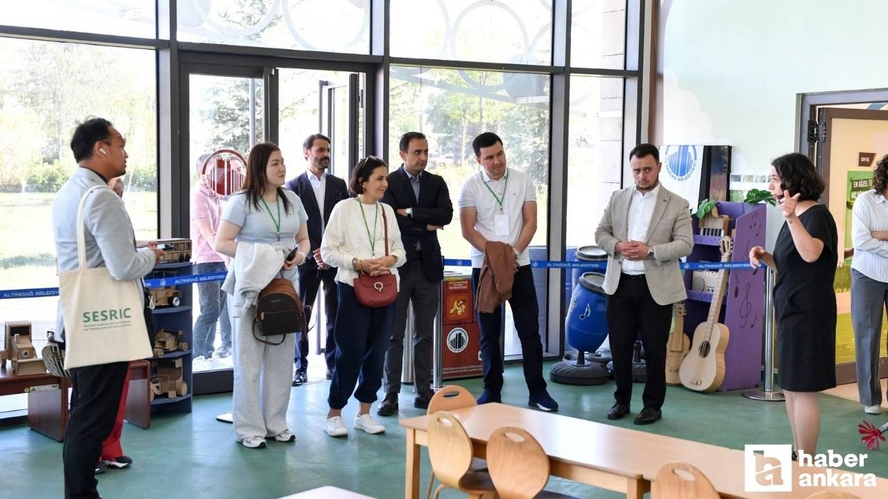 Altındağ Sıfır Atık Eğitim Merkezi’ne yurt dışından ziyaret