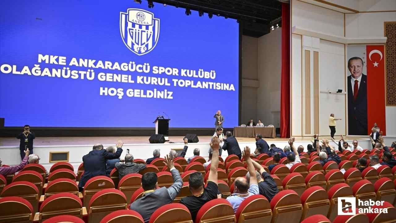 Ankaragücü'nde Genel Kurul tarihi belli oldu