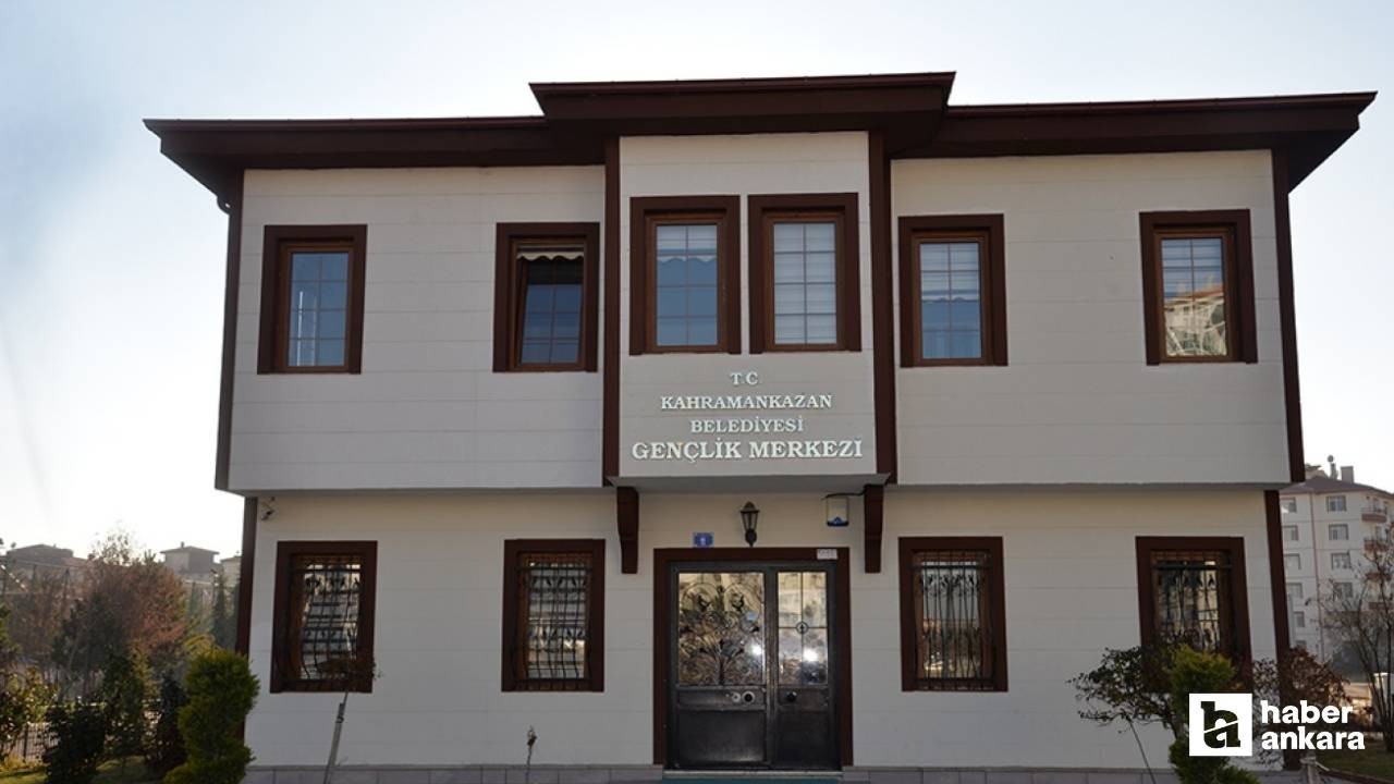 Kahramankazan Belediyesi Gençlik Merkezi'nden bağlama kursu!