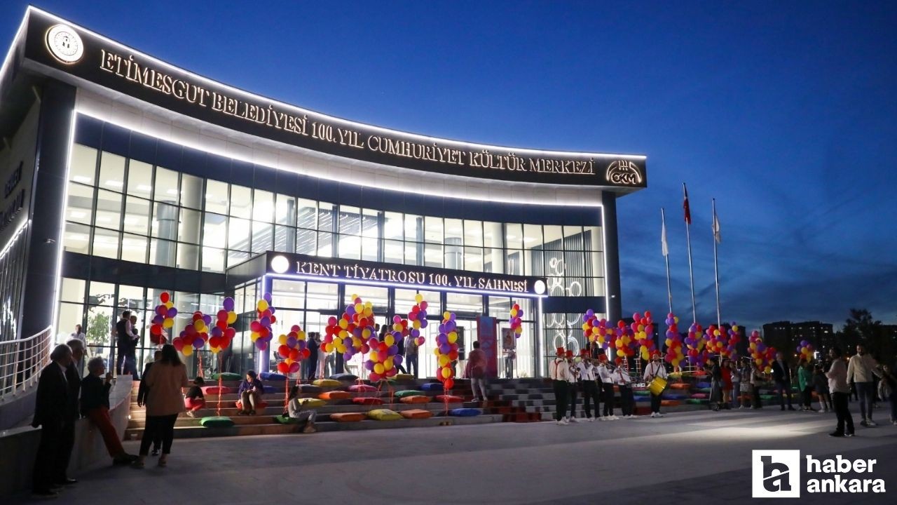 Etimesgut Belediyesi KentFest'in açılış oyununu duyurdu