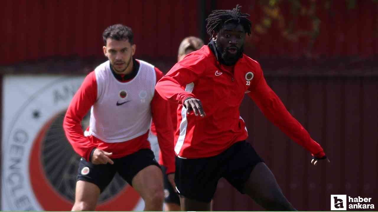 Gençlerbirliği, Alanyaspor karşılaşmasının hazırlıklarını sürdürdü