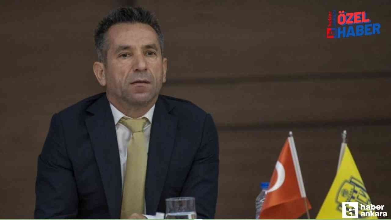 Hakan Bilgin, Ankaragücü başkanlığı için yeşil ışık yaktı! Ama şartları var