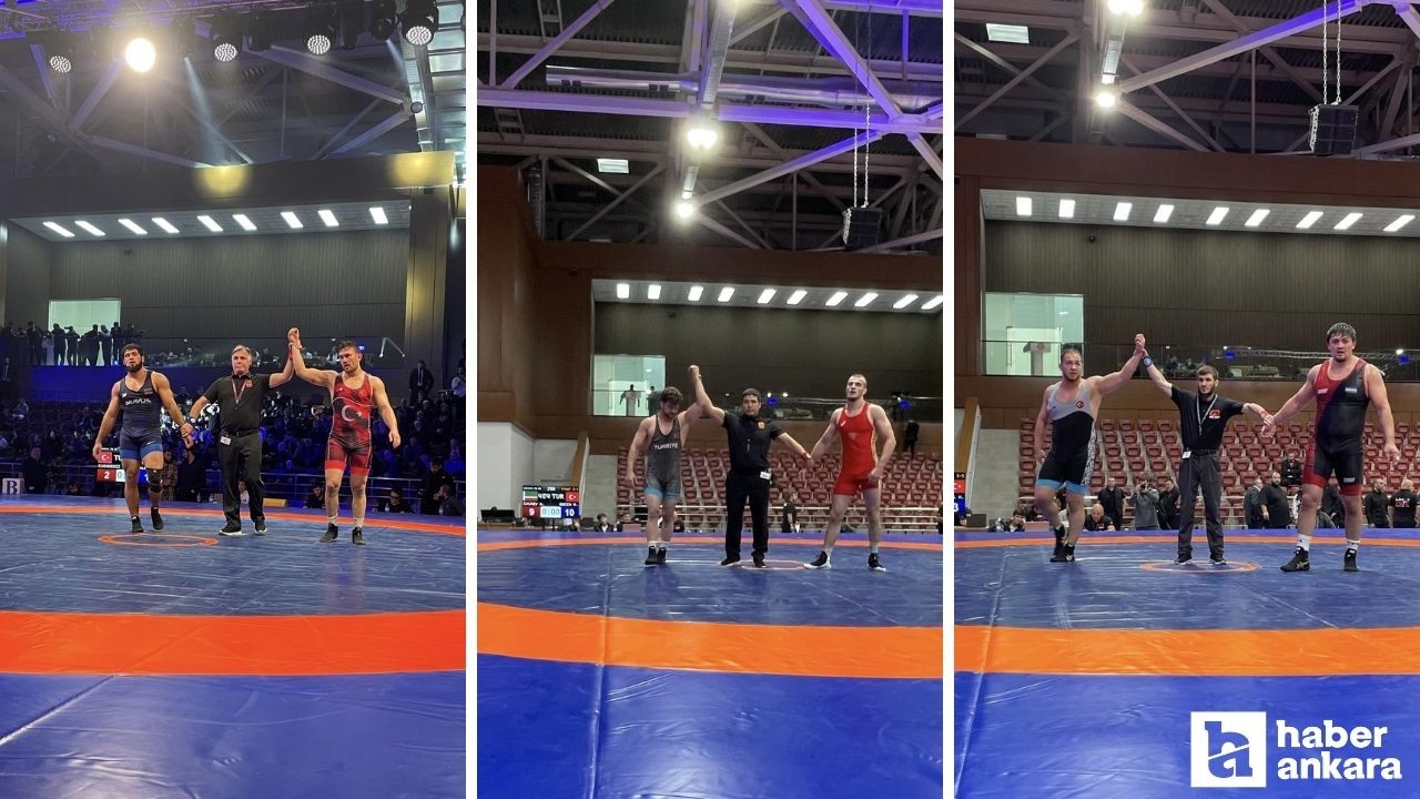 ASKİ Spor Kulübü'nden güreşte 1 altın, 2 bronz madalya!