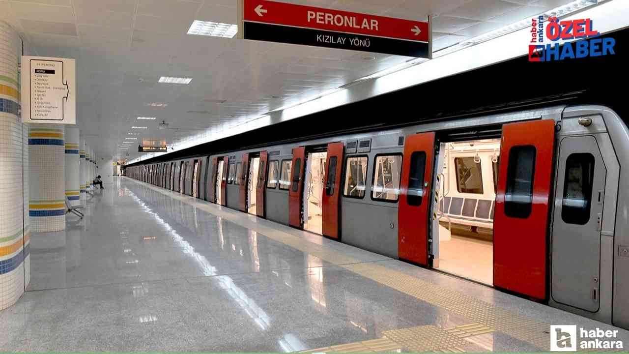 Haber Ankara sordu başkentliler yanıtladı: Metrolar 24 saat hizmet vermeli mi?