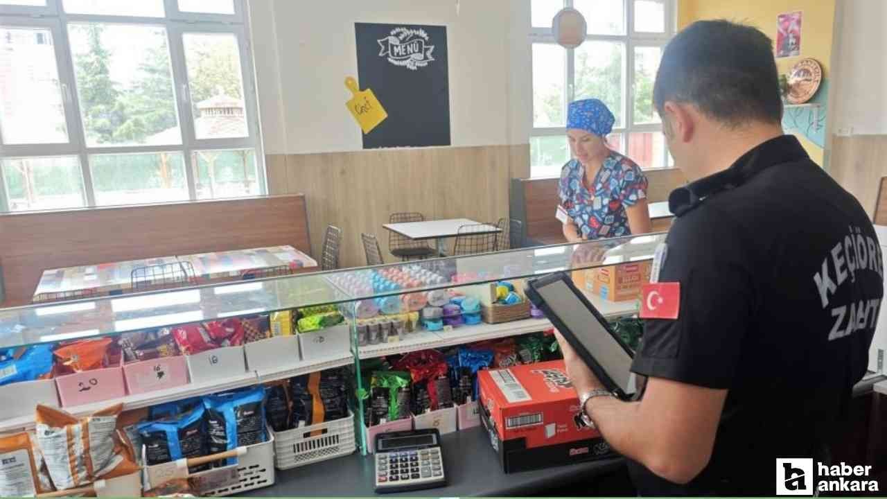 Keçiören Belediyesi, kantin denetimlerini sıkılaştırdı