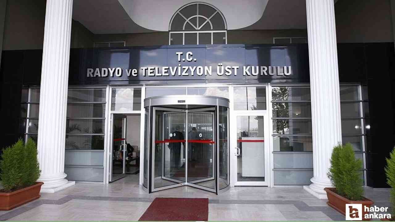 RTÜK 5 yayın kuruluşuna idari para cezası kestiğini açıkladı