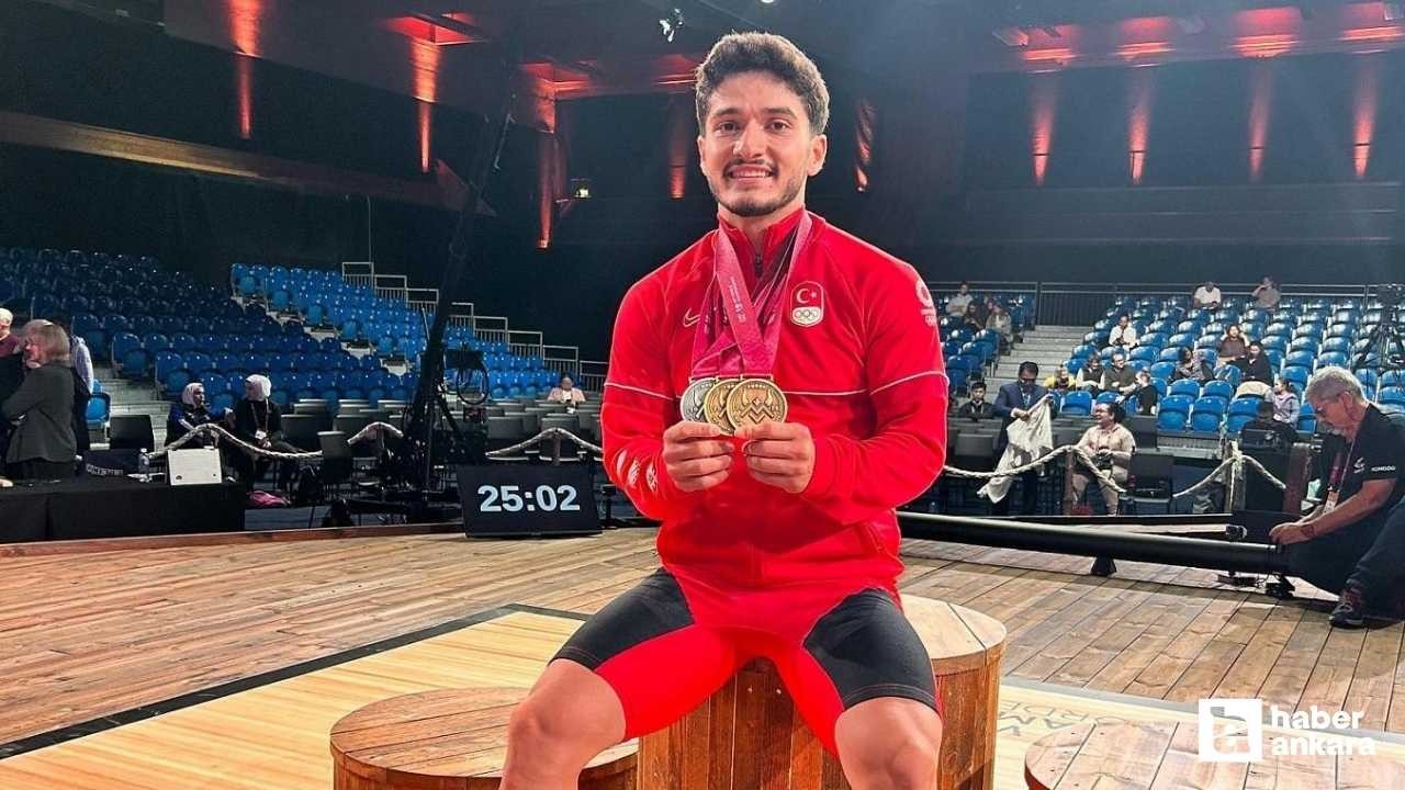 ASKİ Spor'dan Muhammed Furkan Özbek dünya şampiyonu oldu