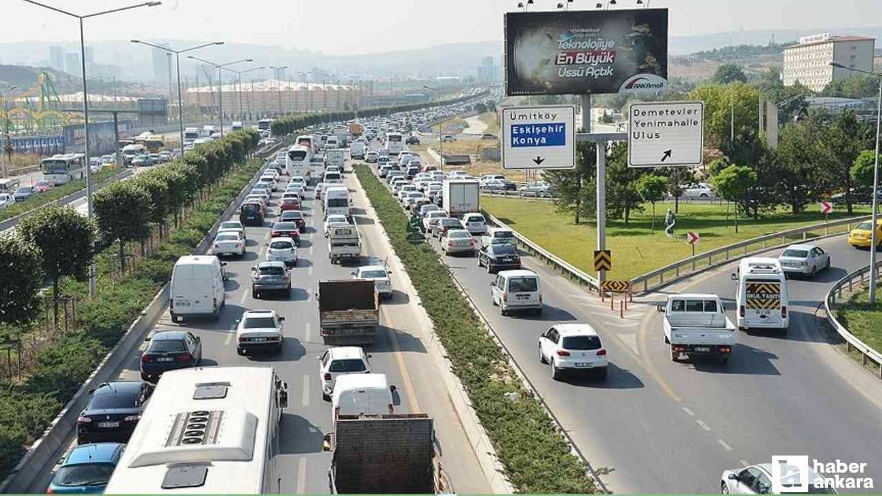 Başkentte 5 Ekim Pazar günü araç trafiğine kapatılacak yollar açıklandı