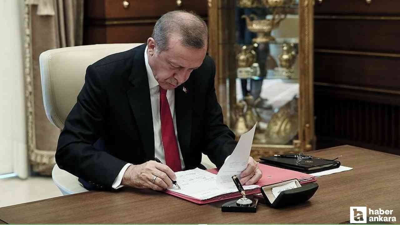 Cumhurbaşkanı Erdoğan'ın imzasıyla yeni atama kararları Resmi Gazete'de!