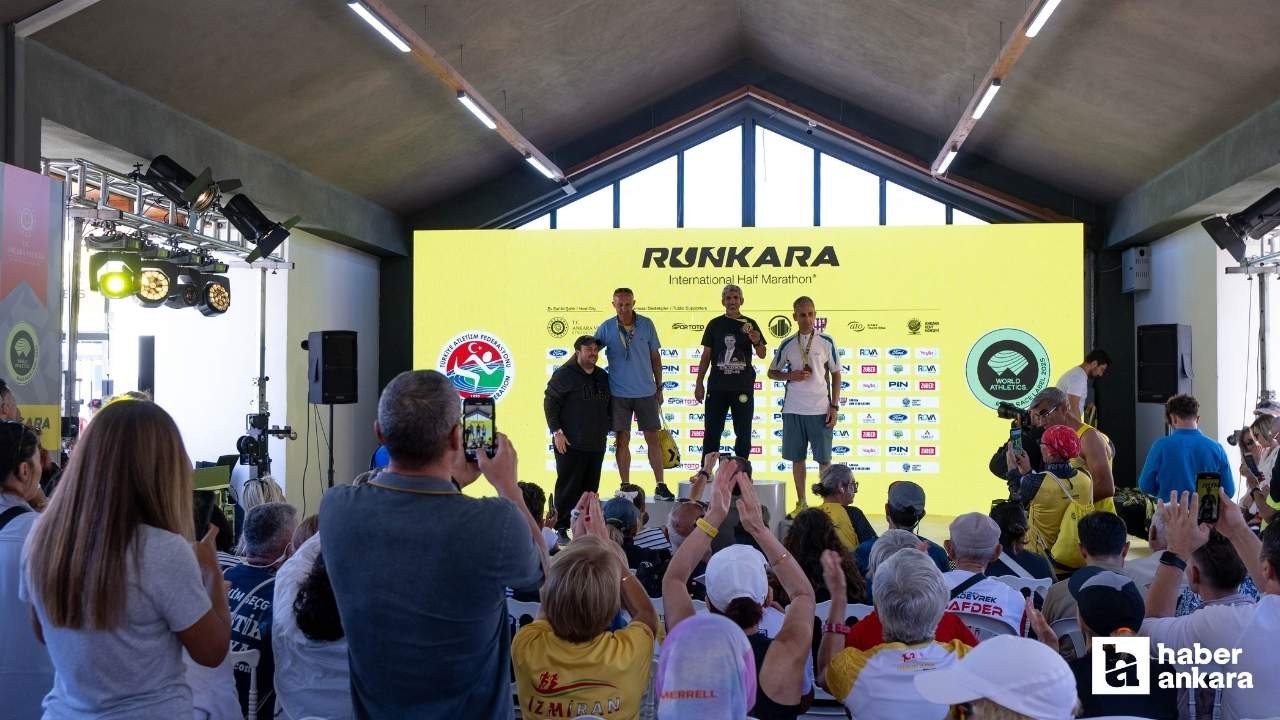 3. Runkara Yarı Maratonu'nda kazananlar belli oldu!