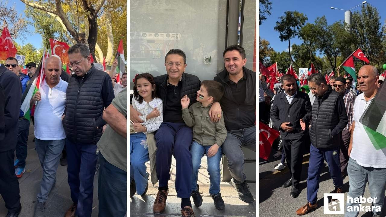 Başkan Tiryaki'den Gazze Kararlılık Yürüyüşüne destek!