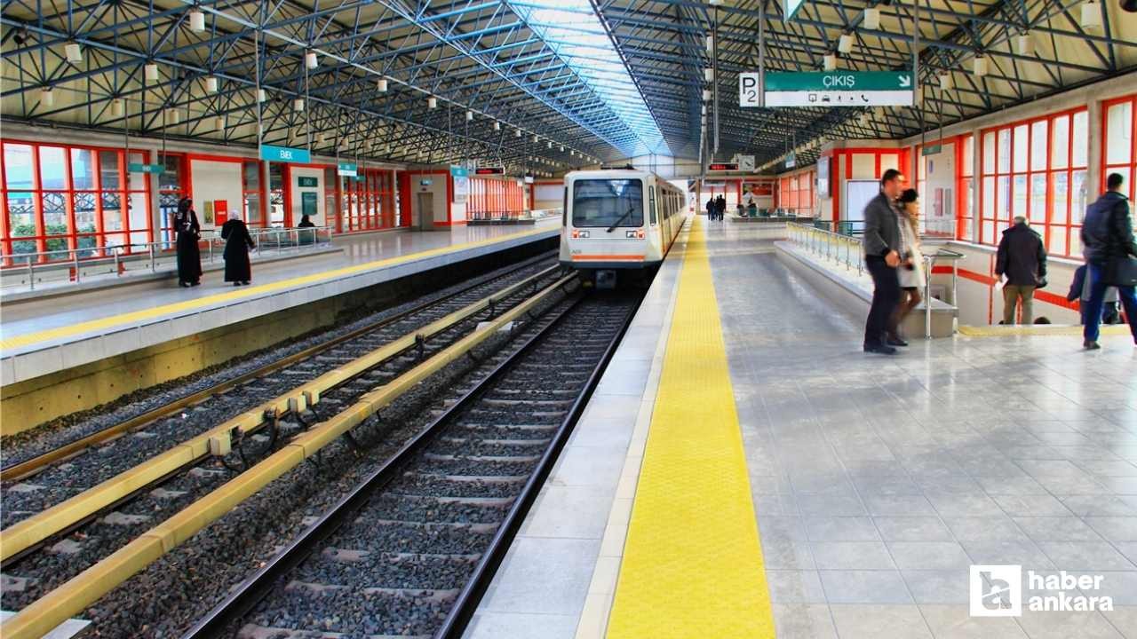 EGO, Ankaray'ın geçici olarak kapatıldığını duyurdu