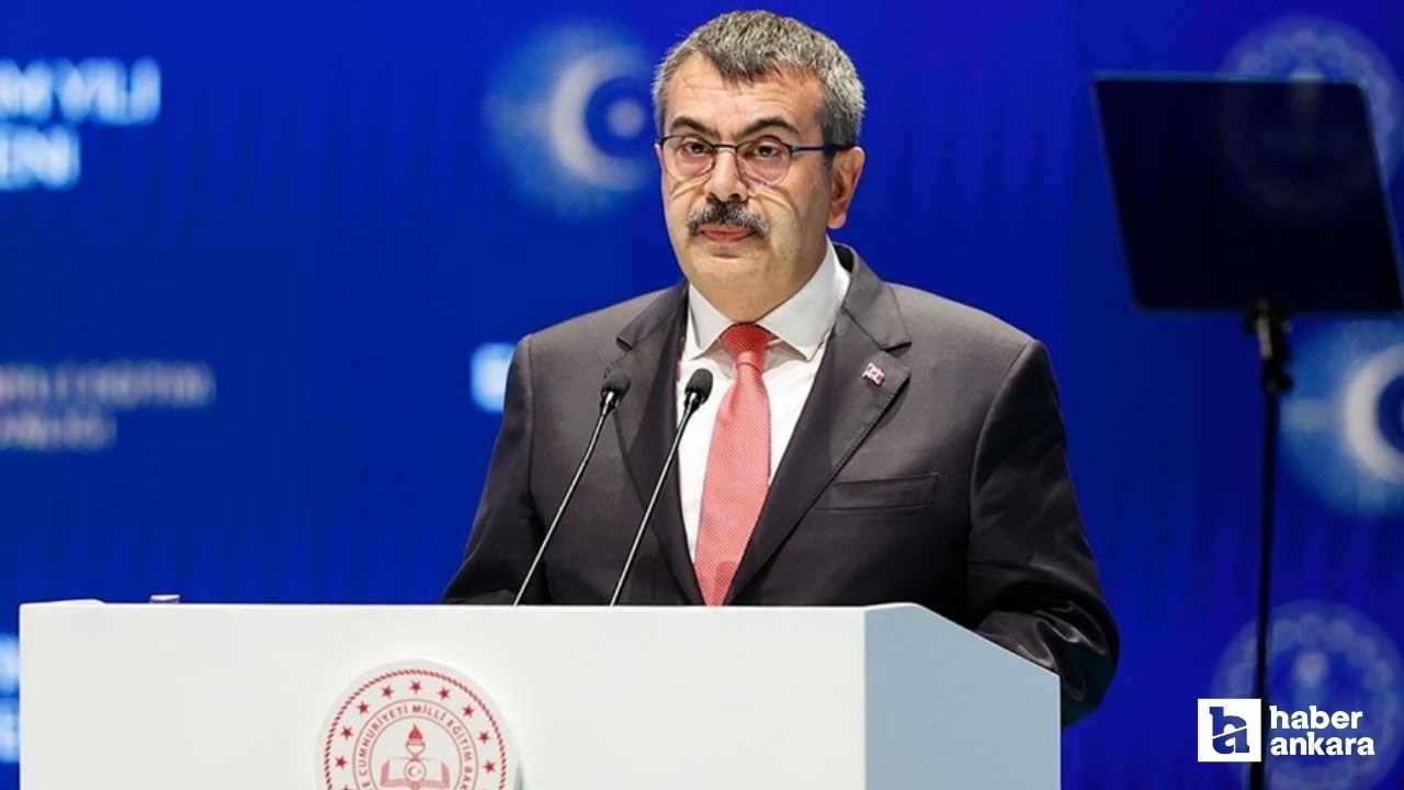 Bakan Yusuf Tekin tüm okullarda Filistin etkinlikleri yapılacağını duyurdu