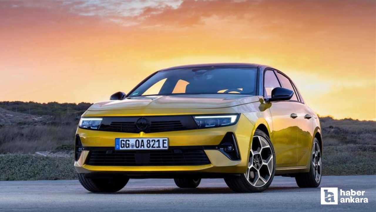 Opel Astra için müşterilere Ekim ayı jesti