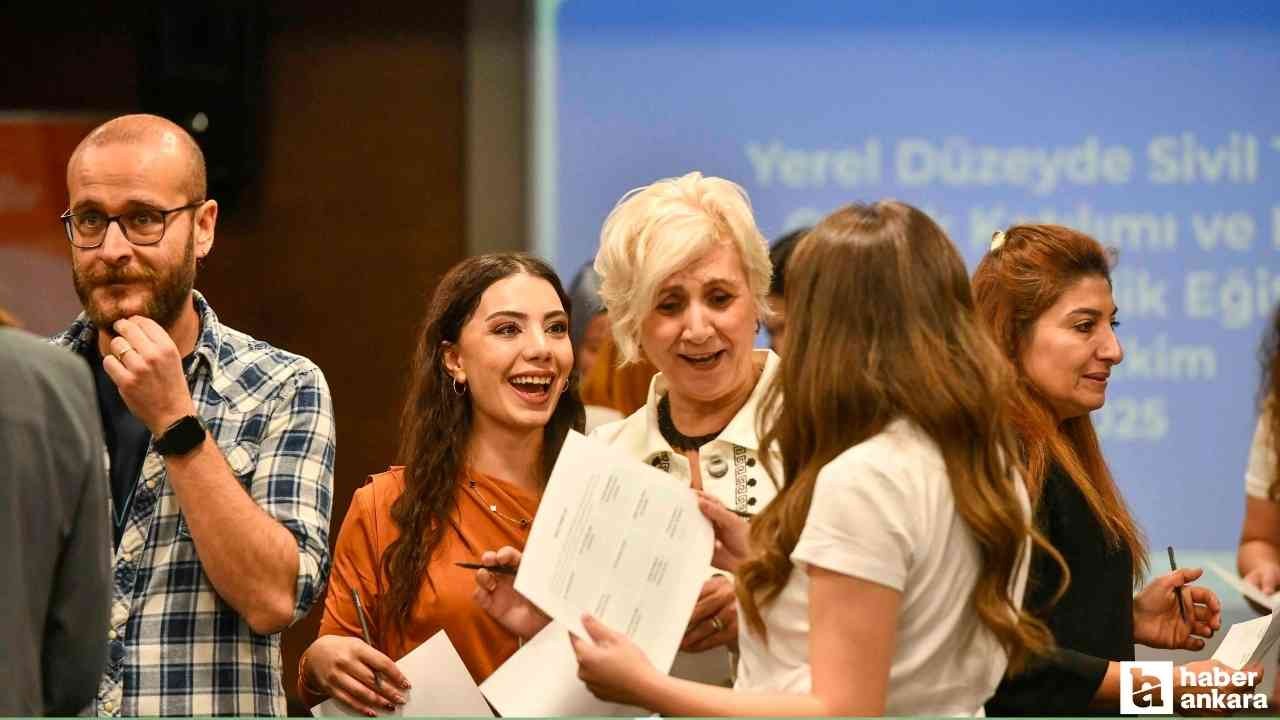 Başkentte 'Yerel Düzeyde Çocuk Katılımı ve Hesap Verebilirlik Eğitimi' tamamlandı