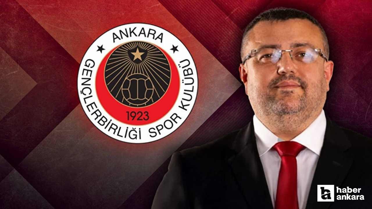 Gençlerbirliği'nin yeni başkanı Mehmet Kaya'dan camiaya ilk mesaj