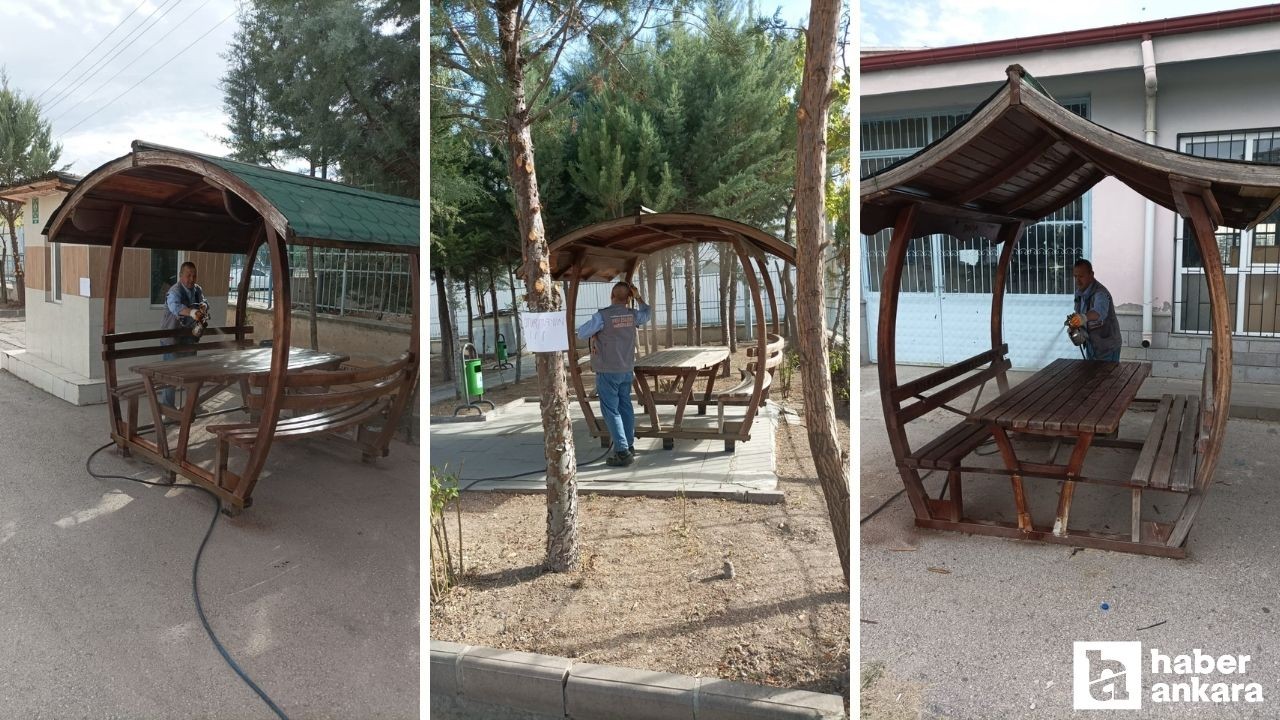 Pursaklar'da okullara bakım-onarım desteği!