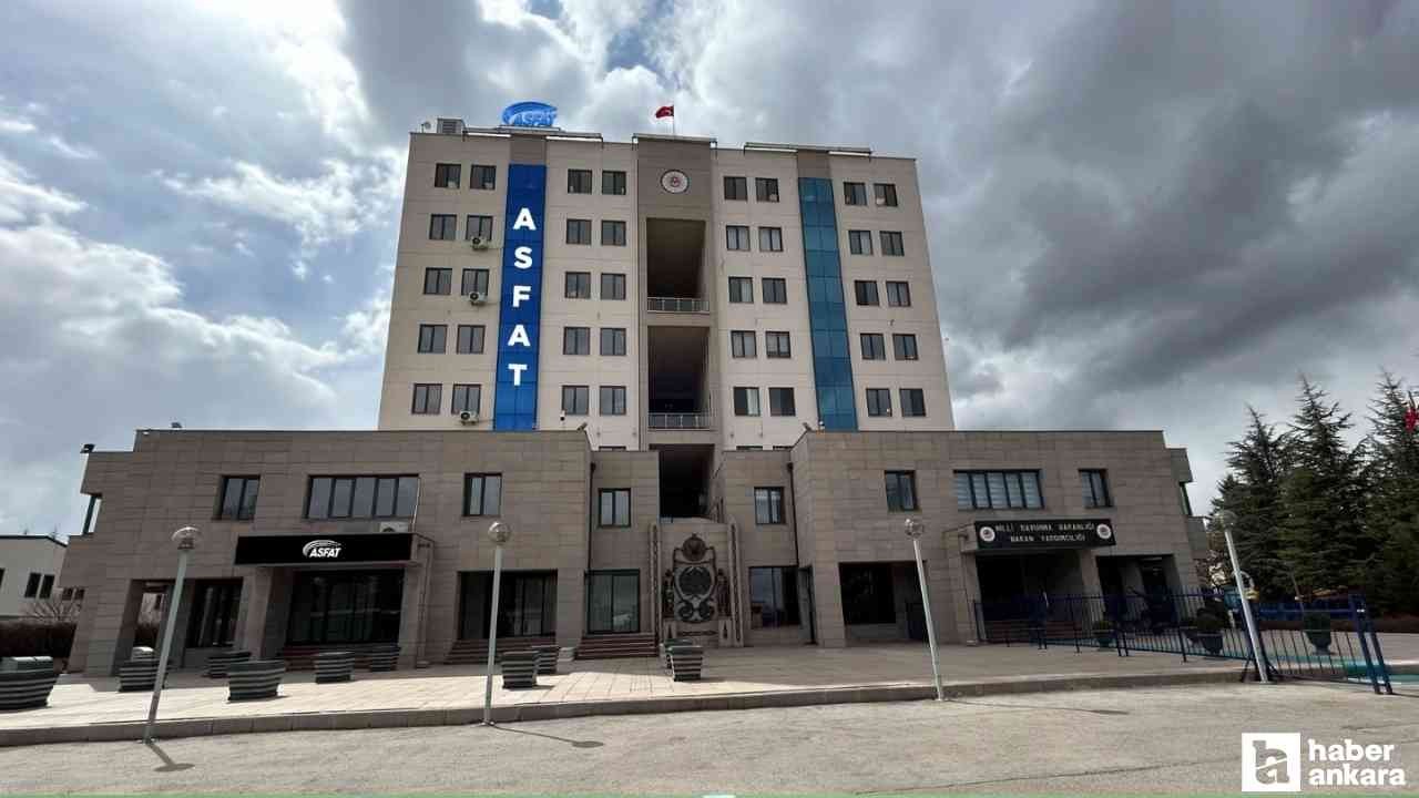 ASFAT, Ankara'da daimi çalışacak mühendisler alacak!