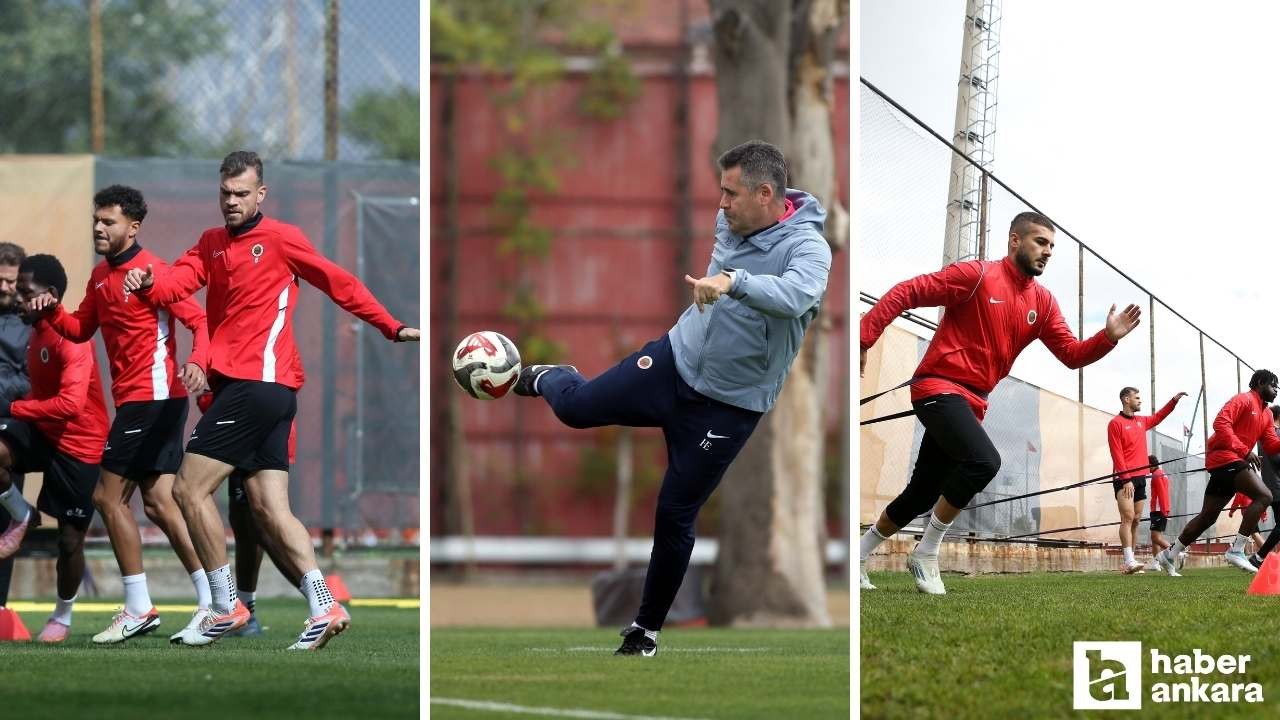 Gençlerbirliği'nde Beşiktaş maçı için hazırlıklar başladı!