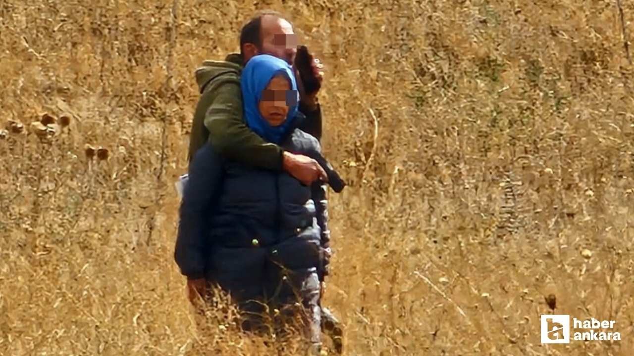 Pursaklar'da eski eşini silahla rehin alan şahsı Cumhuriyet Savcısı ikna etti