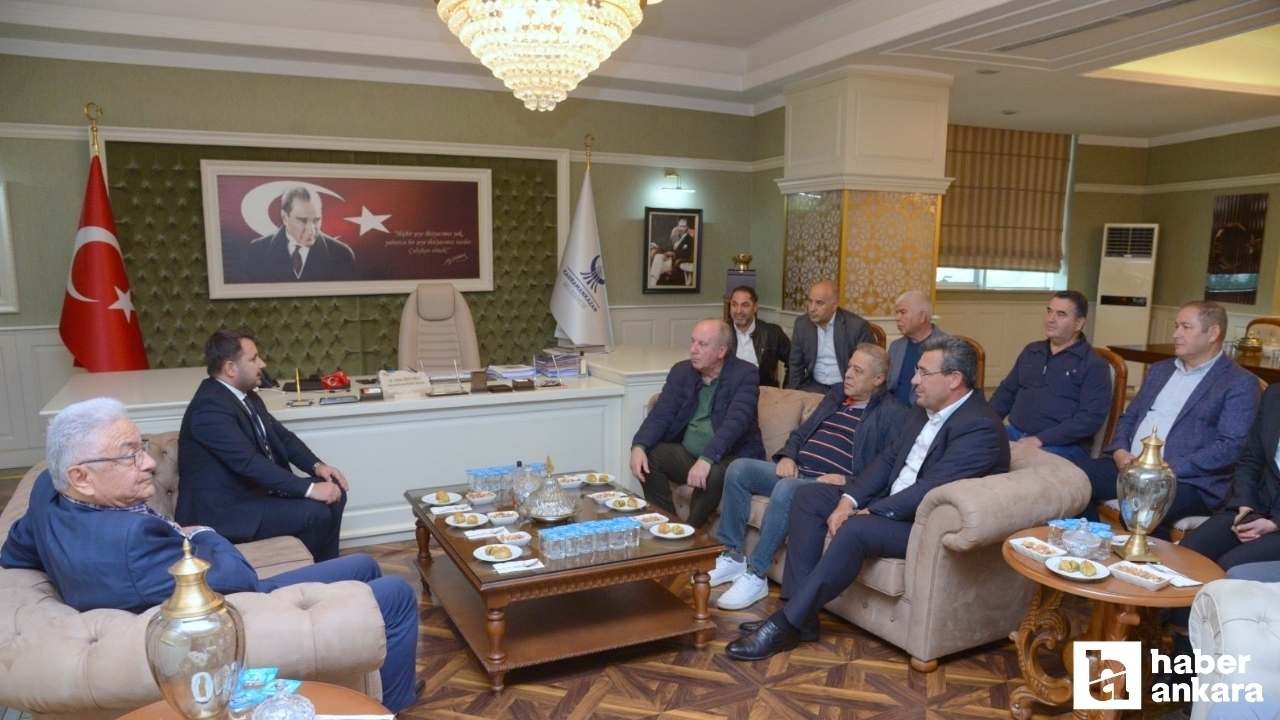 Başkan Çırpanoğlu, Muharrem İnce'yi konuk etti