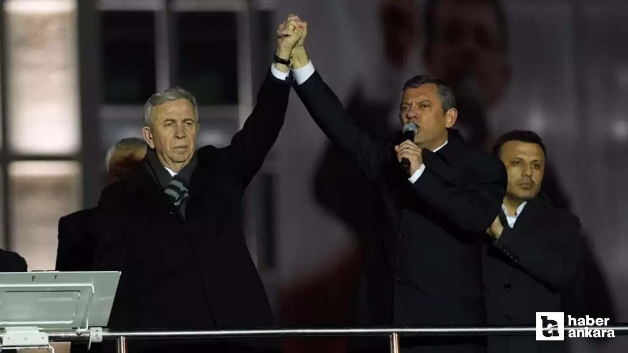 Özgür Özel: Biz Mansur Yavaş'a güveniyoruz