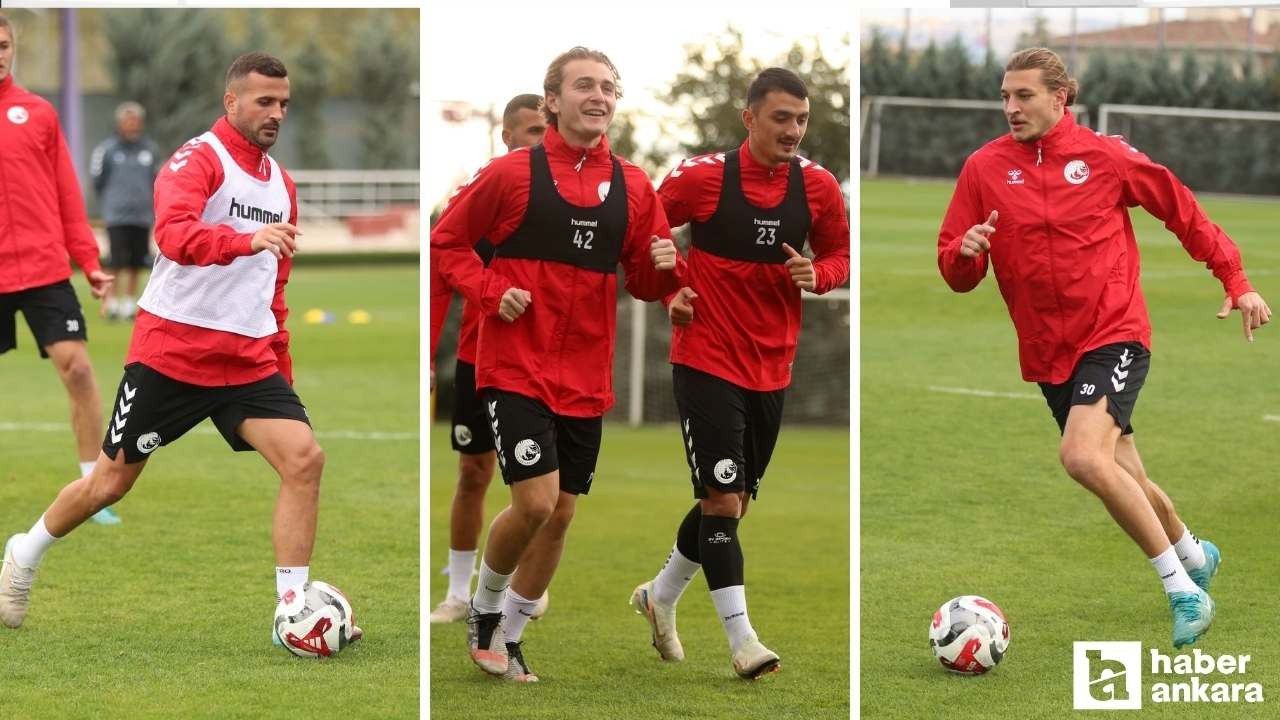Keçiörengücü, Özbelsan Sivasspor maçının hazırlıklarını sürdürüyor