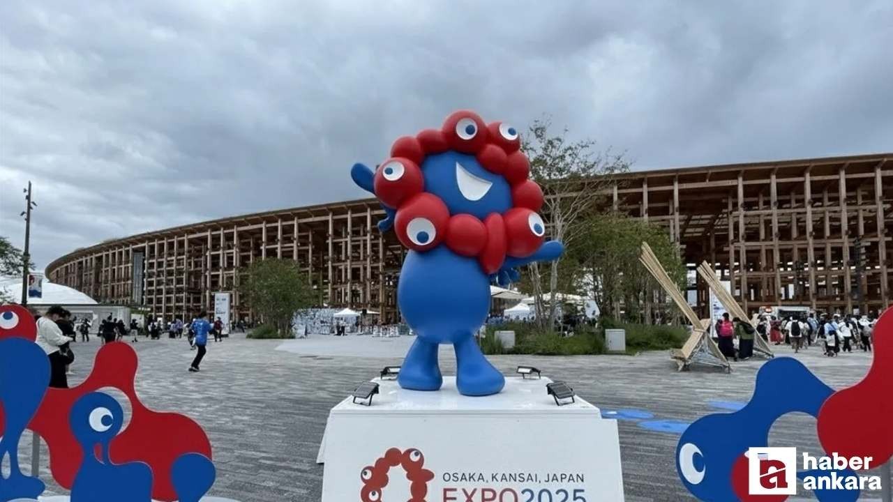 Osaka EXPO 2025'te kurulan Türkiye pavyonuna yoğun ilgi