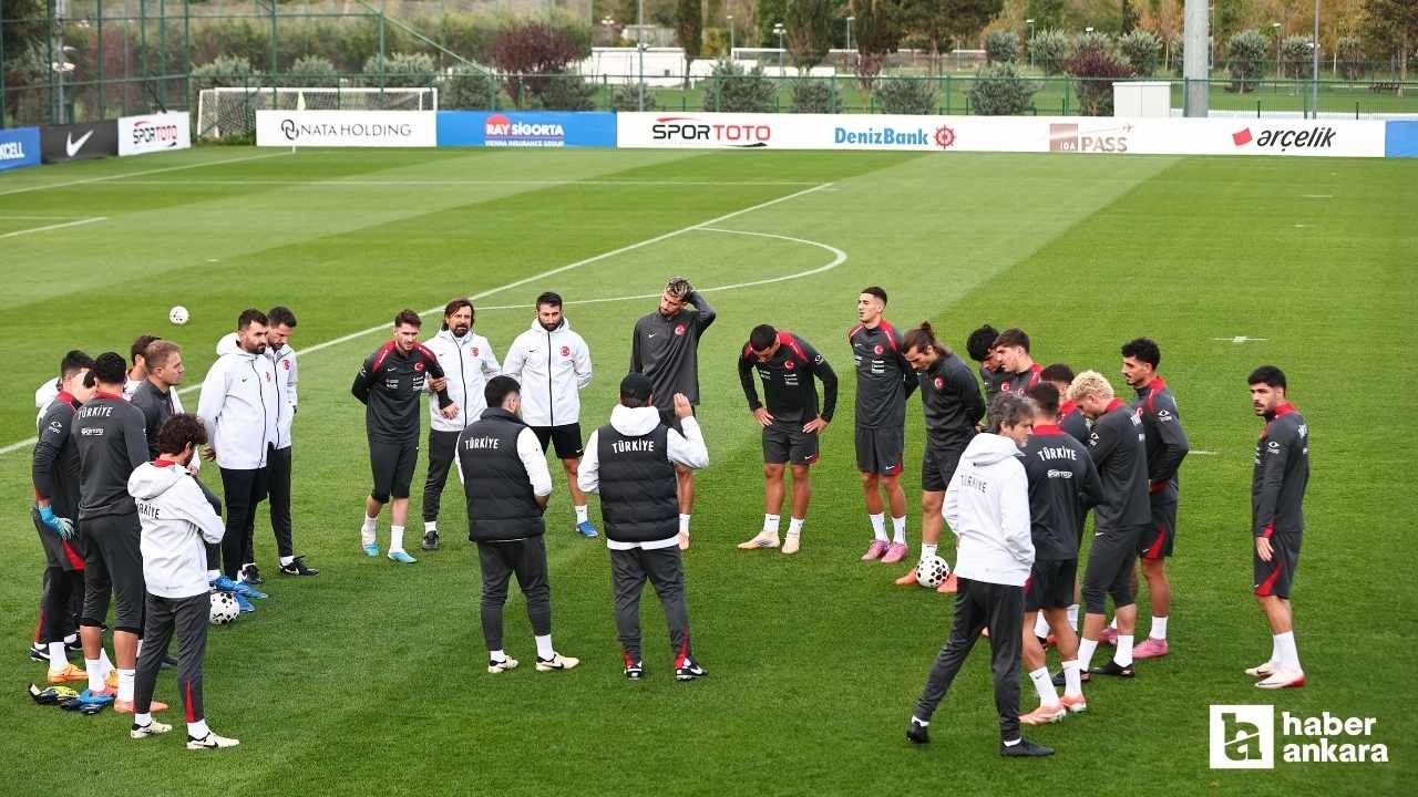 A Milli Takımda Gürcistan maçının hazırlıkları başladı