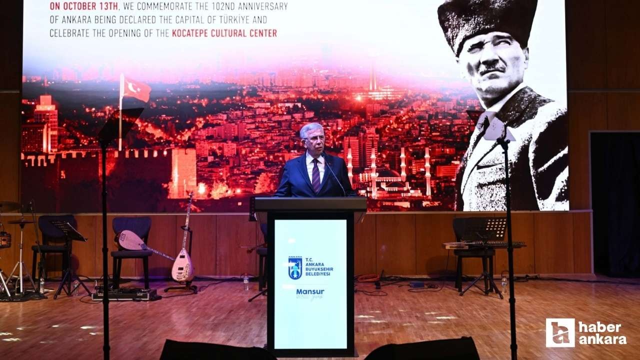 ABB'den Ankara'nın başkent ilan edilişinin 102. yıl dönümü için özel resepsiyon