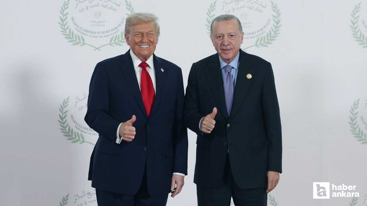 Trump'tan Cumhurbaşkanı Erdoğan hakkında açıklama