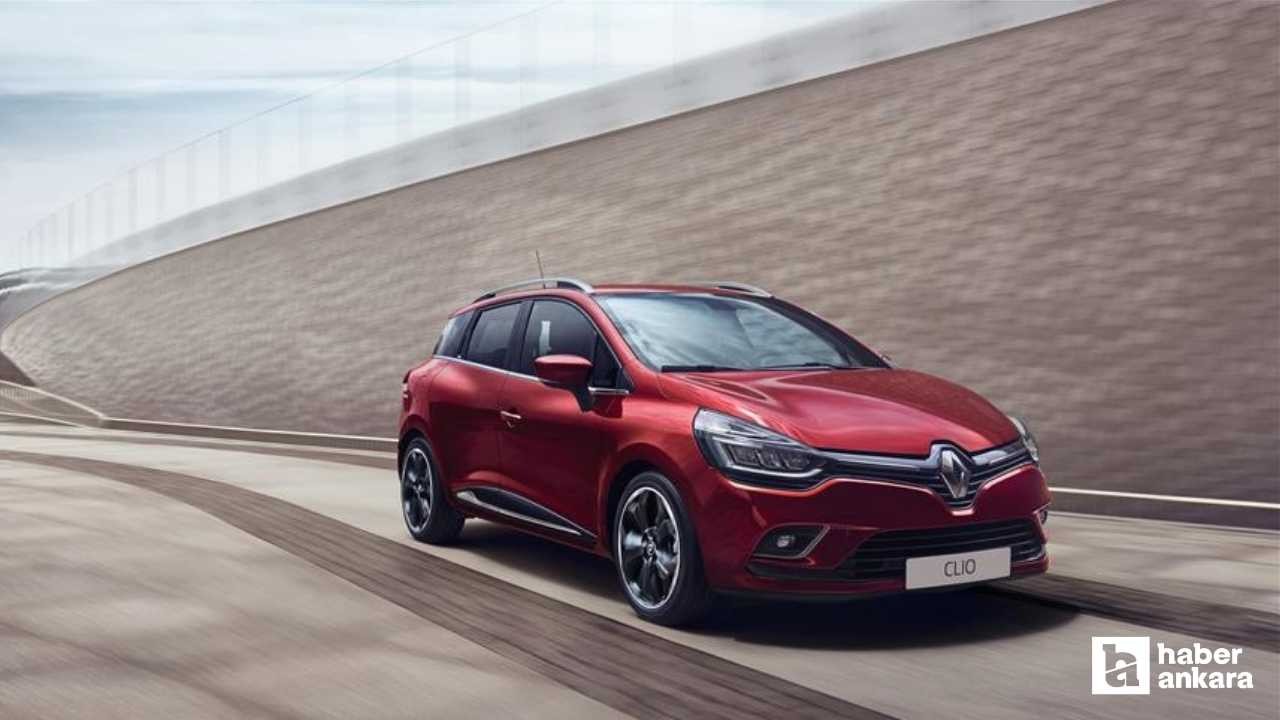 65 Bin TL indirim, 150 Bin TL destek! Renault Clio araba kampanyası!