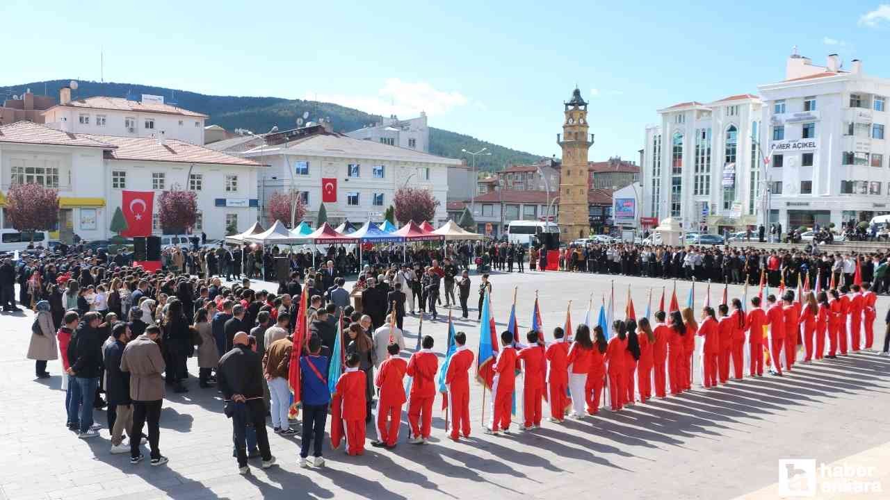 Atatürk'ün Yozgat'a gelişinin 101. yıl dönümü kapsamında tören düzenlendi