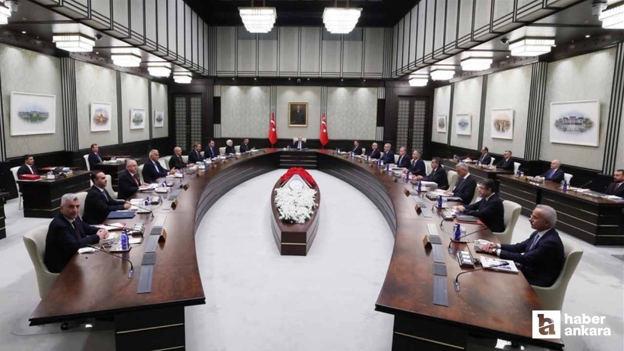 Bugün kabine toplantısı var mı, saat kaçta?