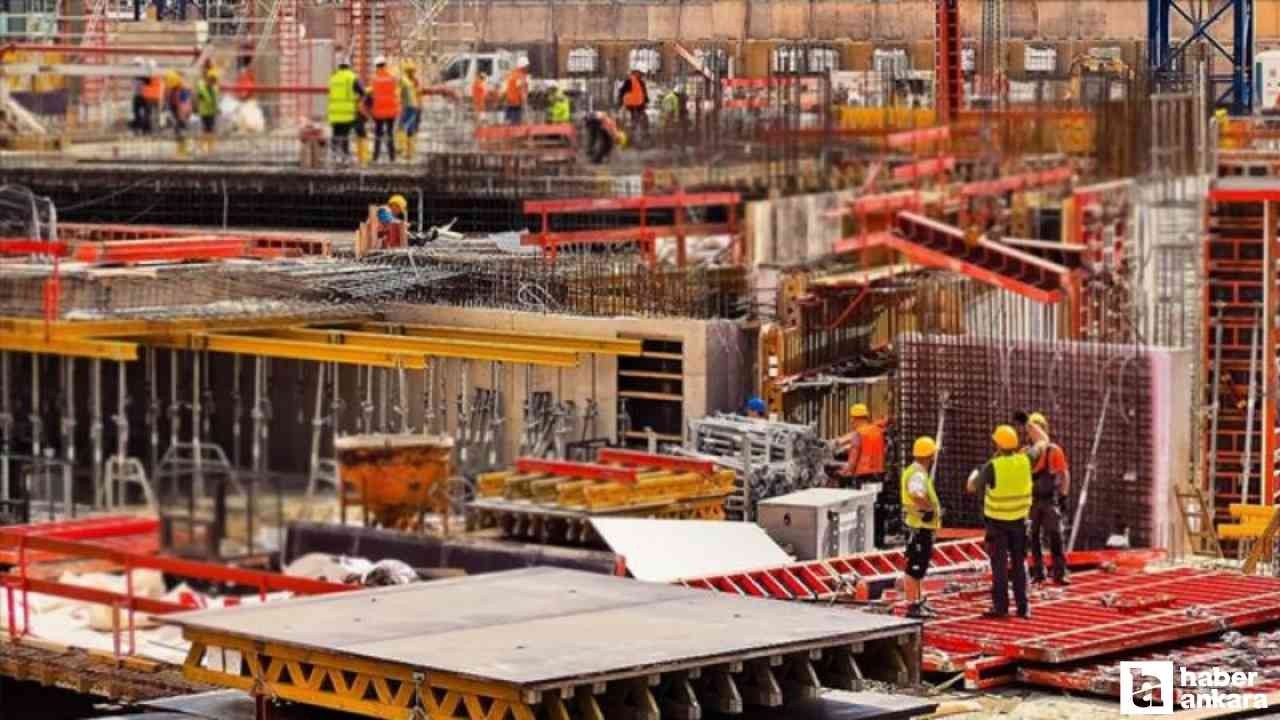 İnşaat üretim endeksi ağustos ayında yüzde 25 artış gösterdi!