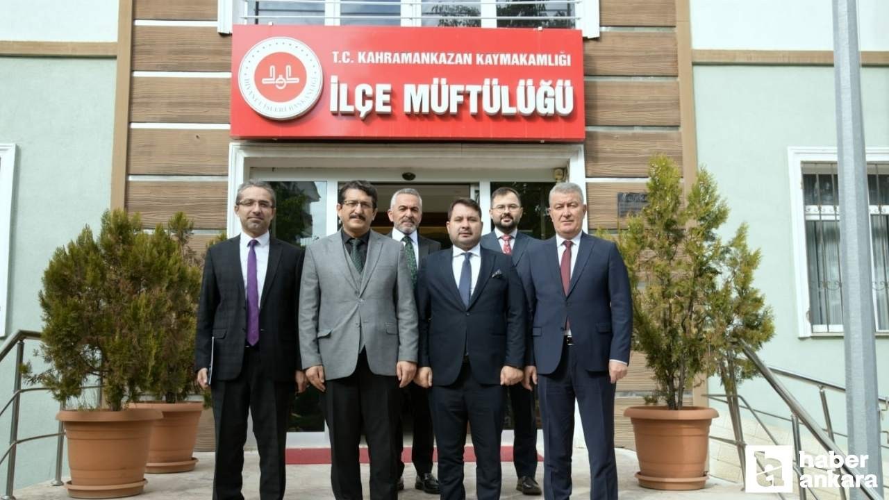 Başkan Çırpanoğlu'ndan müftü Abdullah Yalman'a ziyaret!
