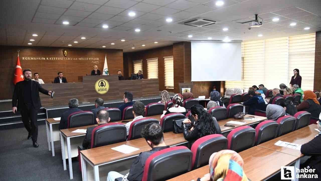 Pursaklar Belediyesi'nde iş arayan ve işveren buluşması gerçekleştirildi