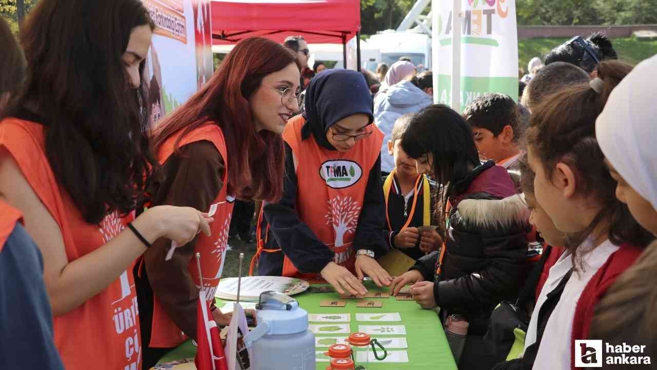 Ankara Üniversitesi'nde öğrencilerin katılımı ile bilim şenliği düzenlendi