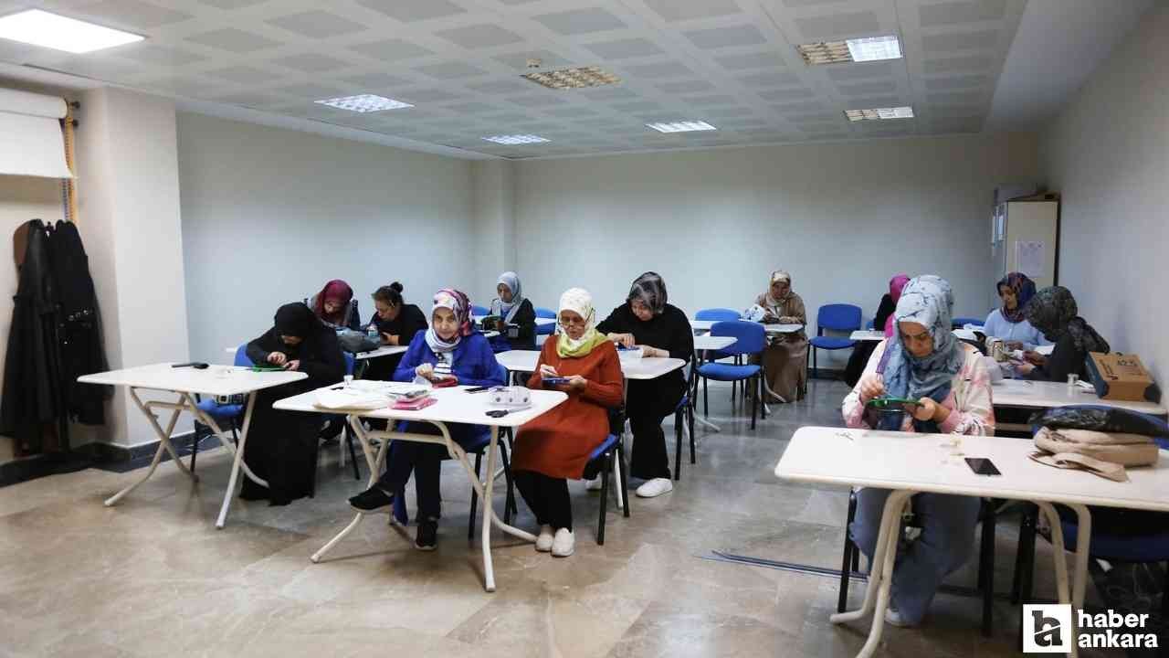 Keçiören Belediyesi'nin ücretsiz KEÇMEK kursları yeni dönemine başladı