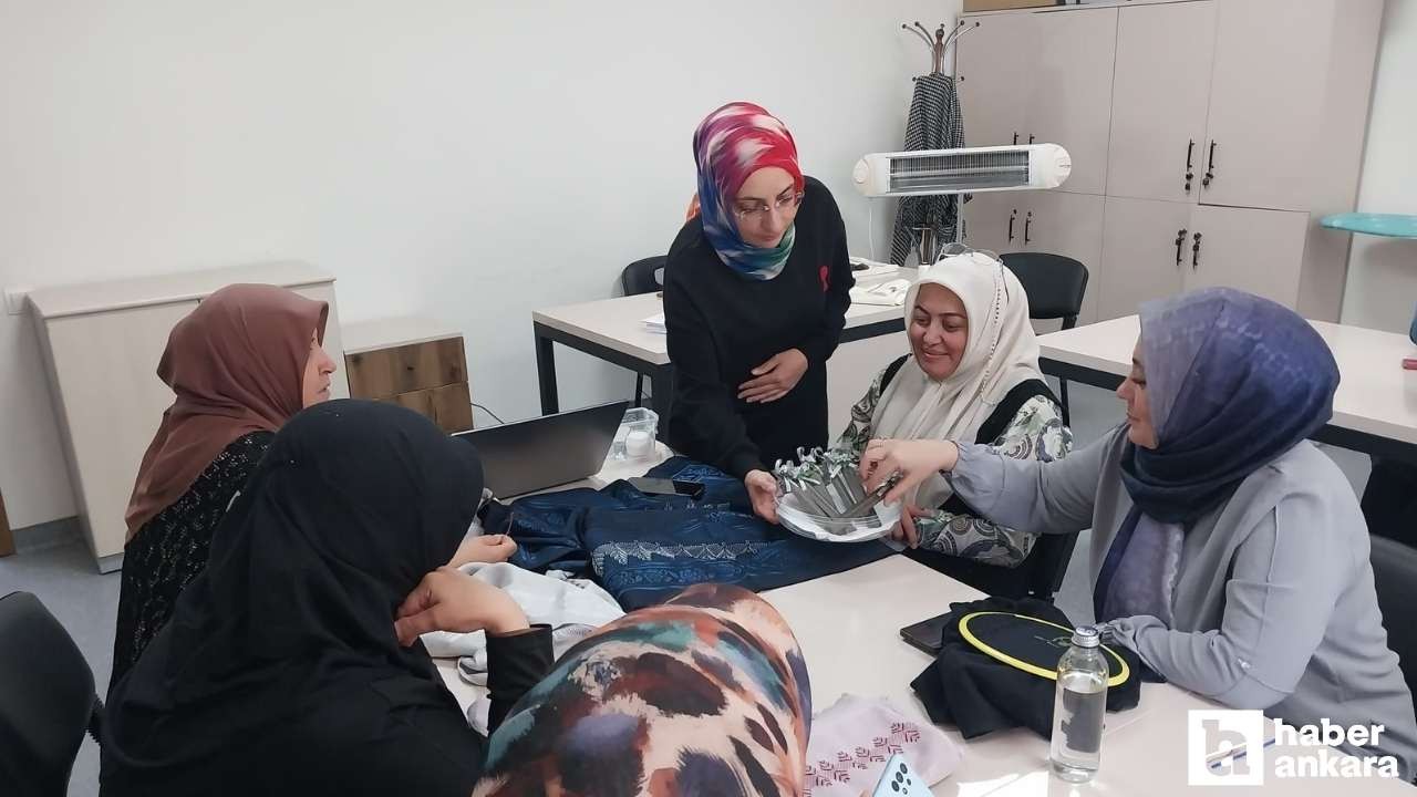 Pursaklar Belediyesi'nden kursiyerlere özel Yeşil Vatan etkinliği!