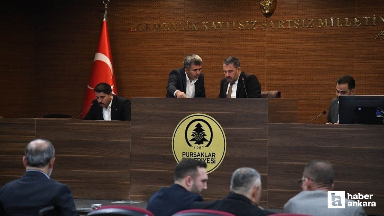 Pursaklar Belediyesi'nin 2026 yılı bütçesi kabul edildi