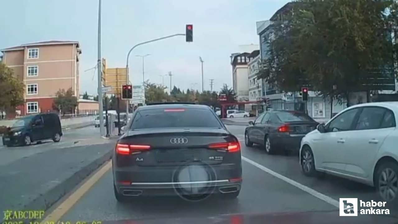 Etimesgut'ta otomobilin çarptığı kadın yaralanarak hastaneye kaldırıldı