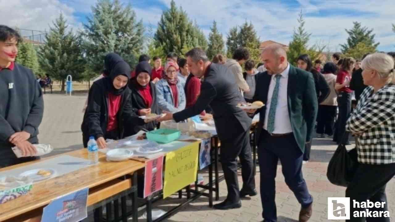 Beypazarı'ndaki okullarda düzenlenen kermeslerde 1,2 milyon TL toplandı