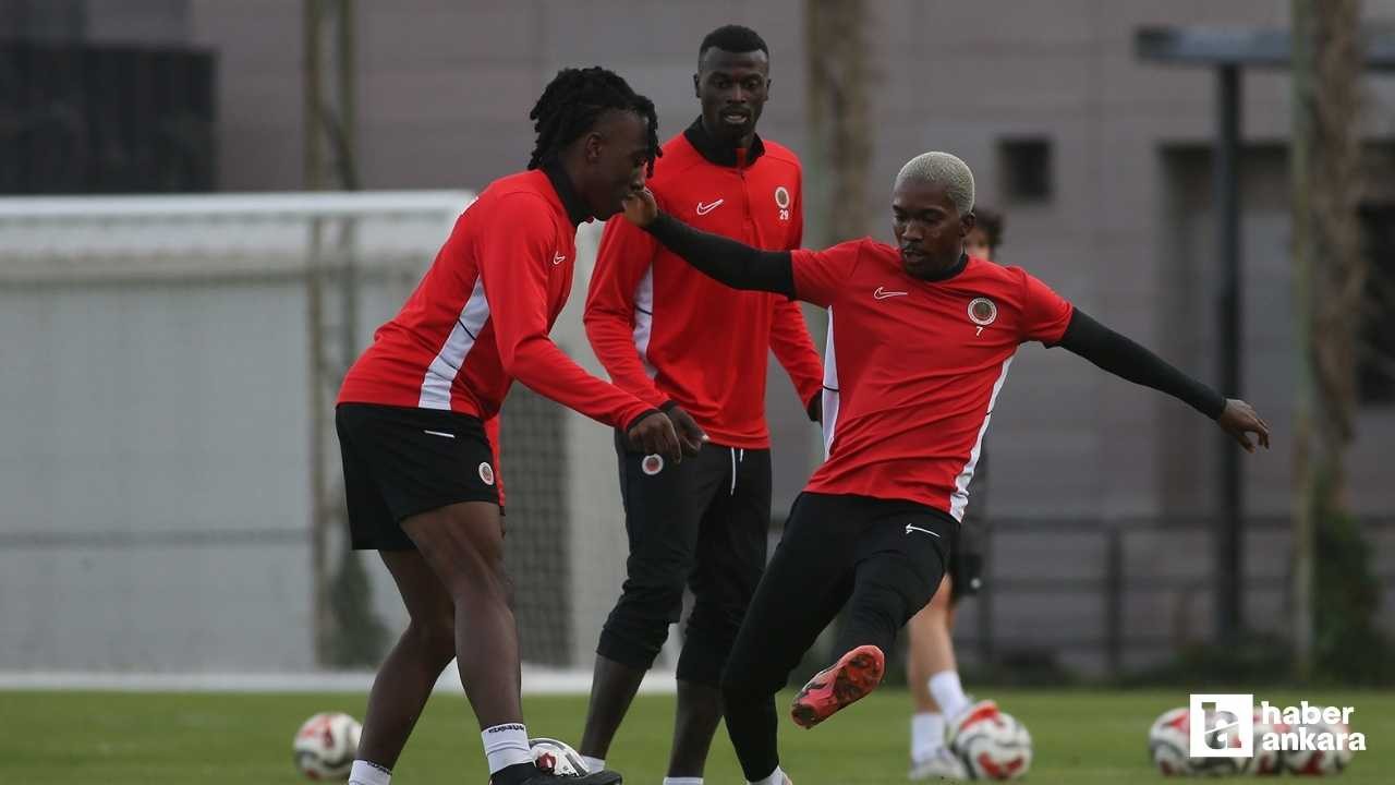 Gençlerbirliği'nde Konyaspor maçının hazırlıkları tamamlandı