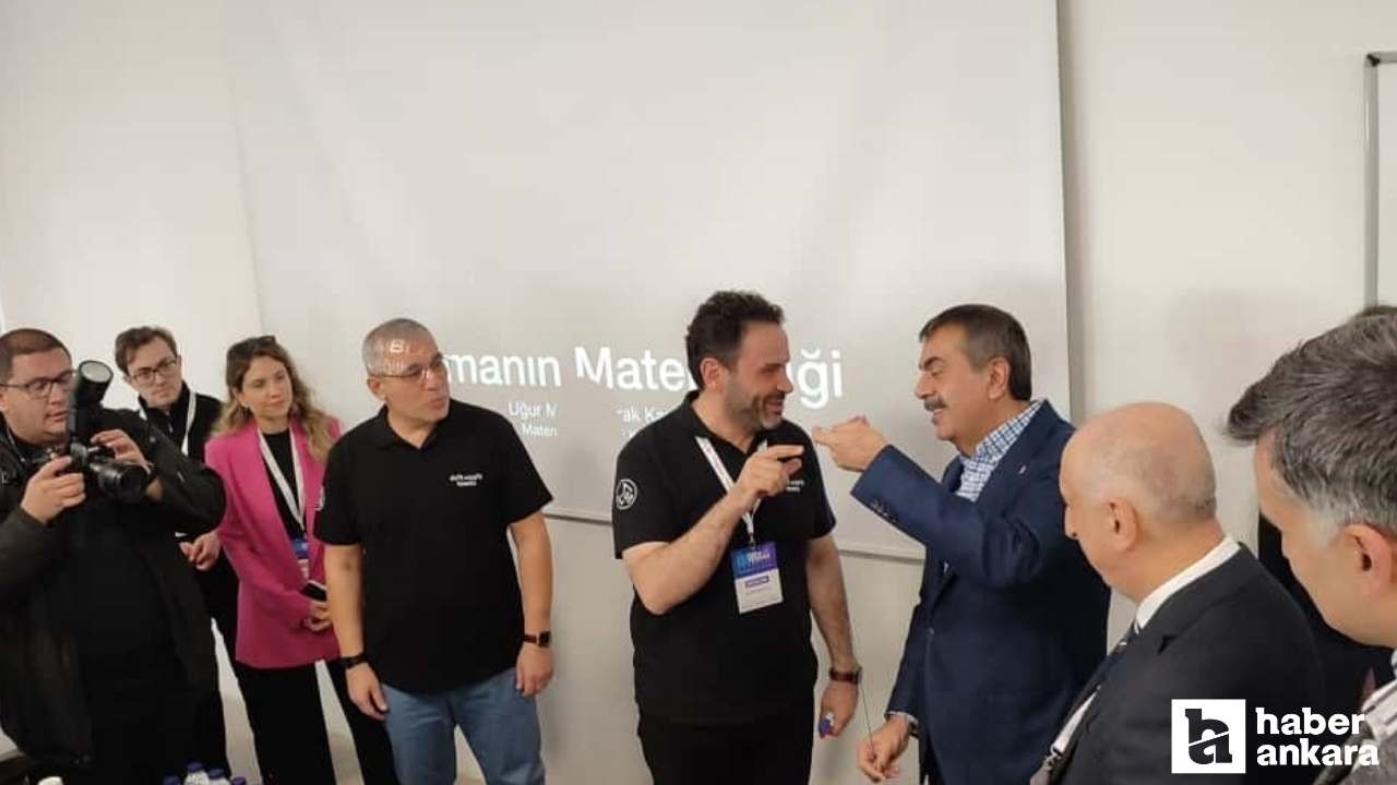 Bakan Tekin, ODTÜ'de zeka ve yetenek atölyelerini ziyaret etti.