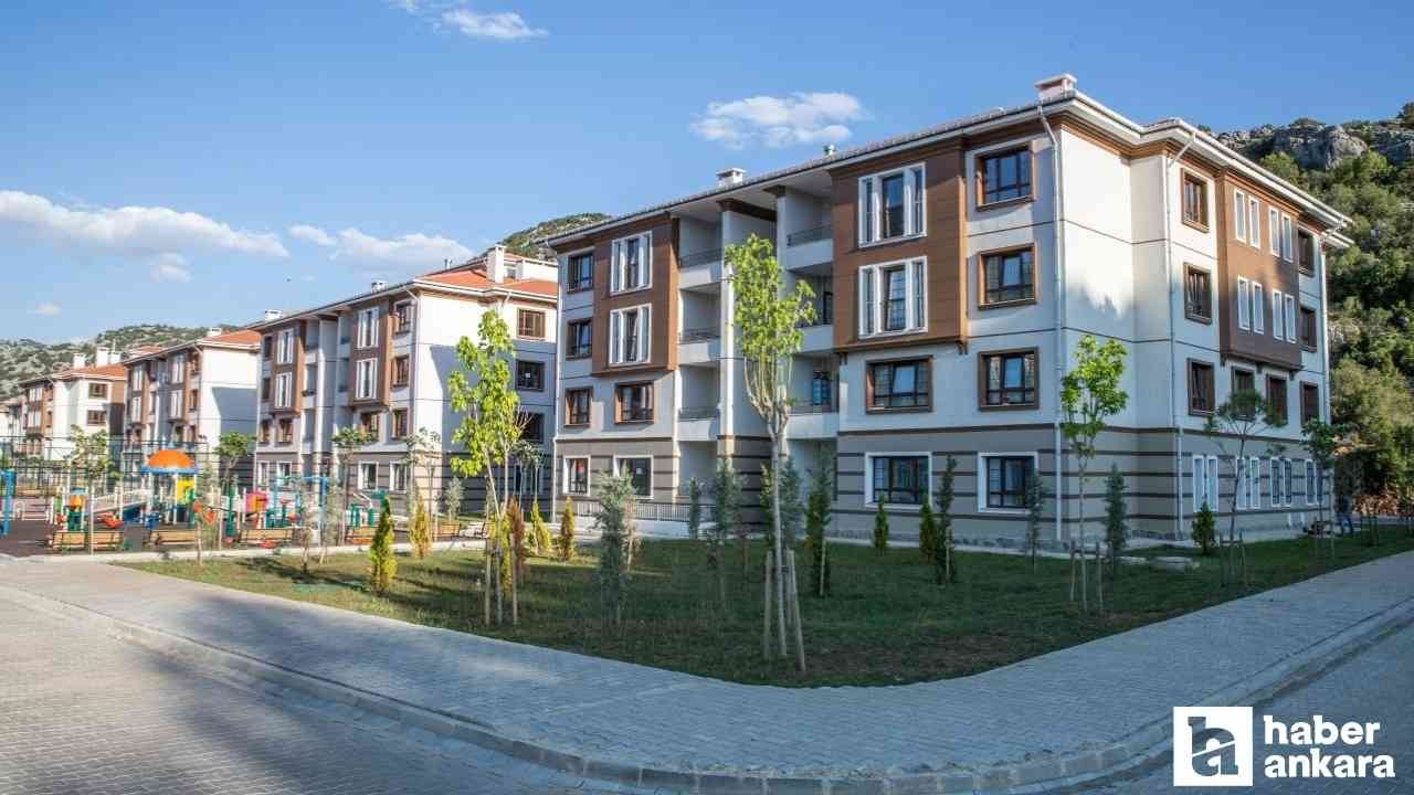 500 Bin Sosyal Konut Projesi'nin illere göre dağılımı açıklandı